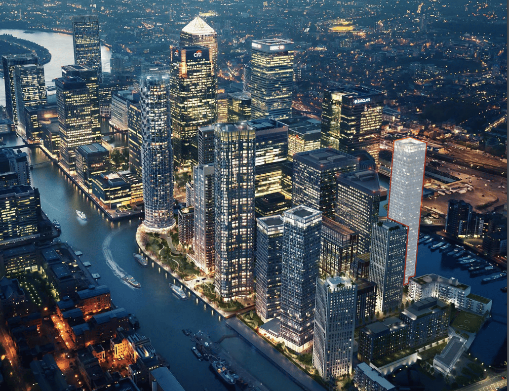 Controversial 46-storey Canary Wharf student tower approved after City Hall overrules council