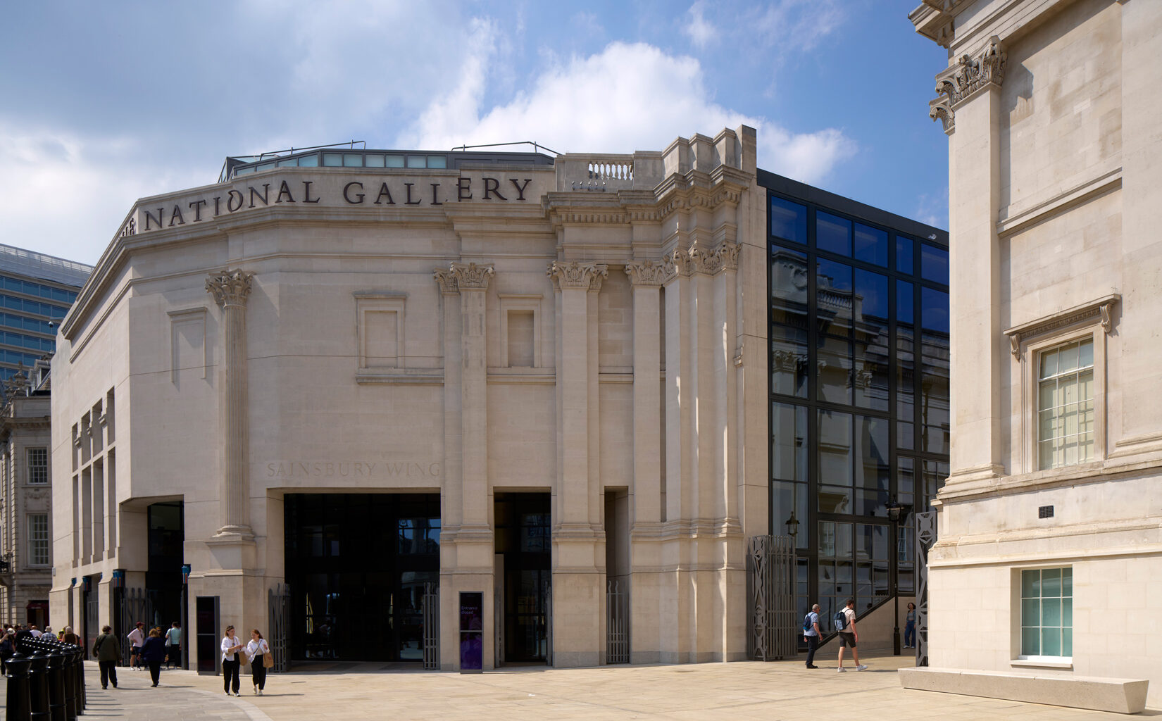 At London’s National Gallery, a new, improved Sainsbury Wing makes its presence known on Leicester Square