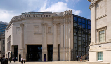 At London’s National Gallery, a new, improved Sainsbury Wing makes its presence known on Leicester Square