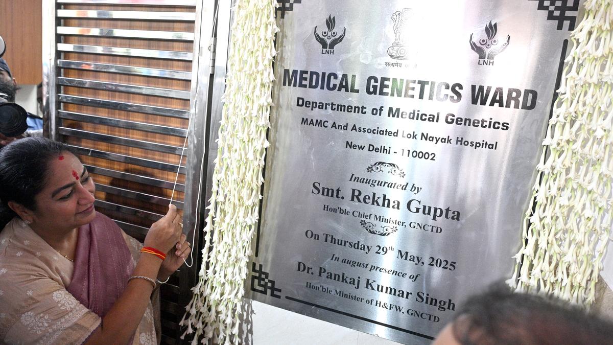 City’s first medical genetics dept. set up in LNJP Hospital; CM inaugurates unit