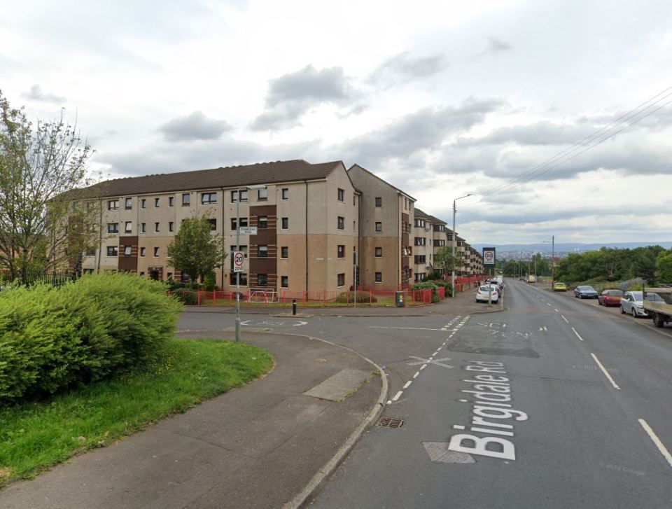 Apartment building on Birgidale Road.