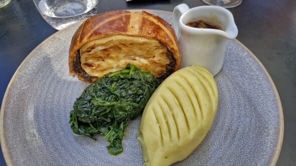 Celeriac Wellington at Gordon Ramsay’s Bread Street Kitchen