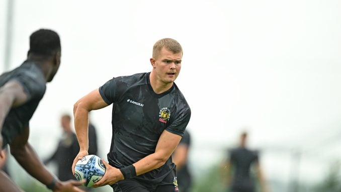 Charlie McCaig has joined Edinburgh from Exeter Chiefs on a two-year deal. Image: Exeter Chiefs