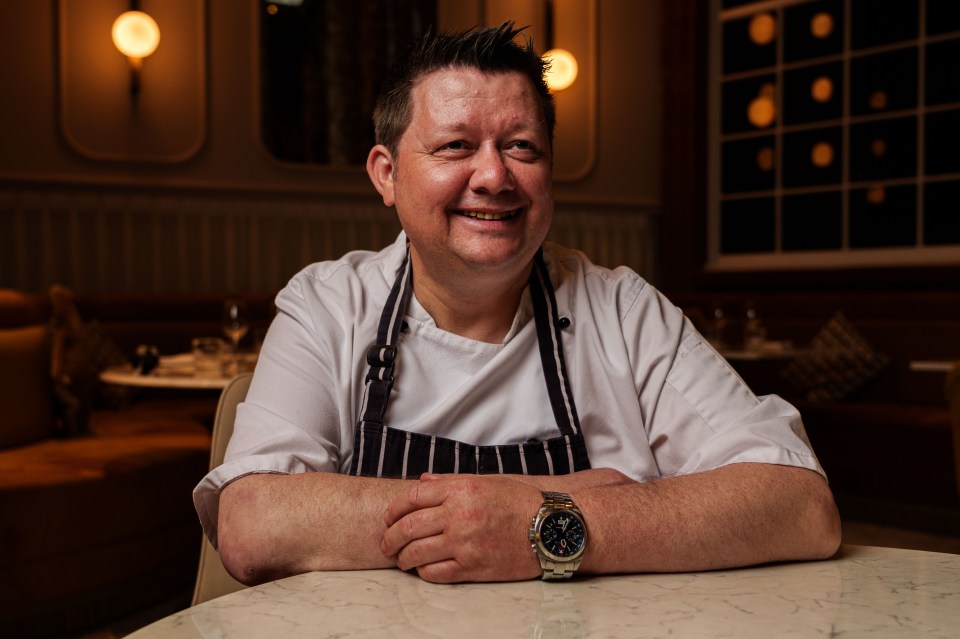 Portrait of Chef Mark Greenaway.