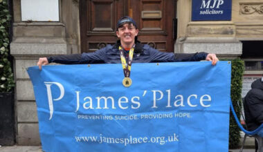 Walton man’s epic bike ride for city charity James’ Place which ‘saved my life’