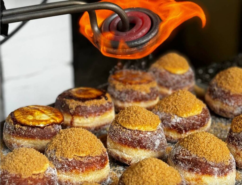 Creme Brulee Doughnuts from Bread Ahead