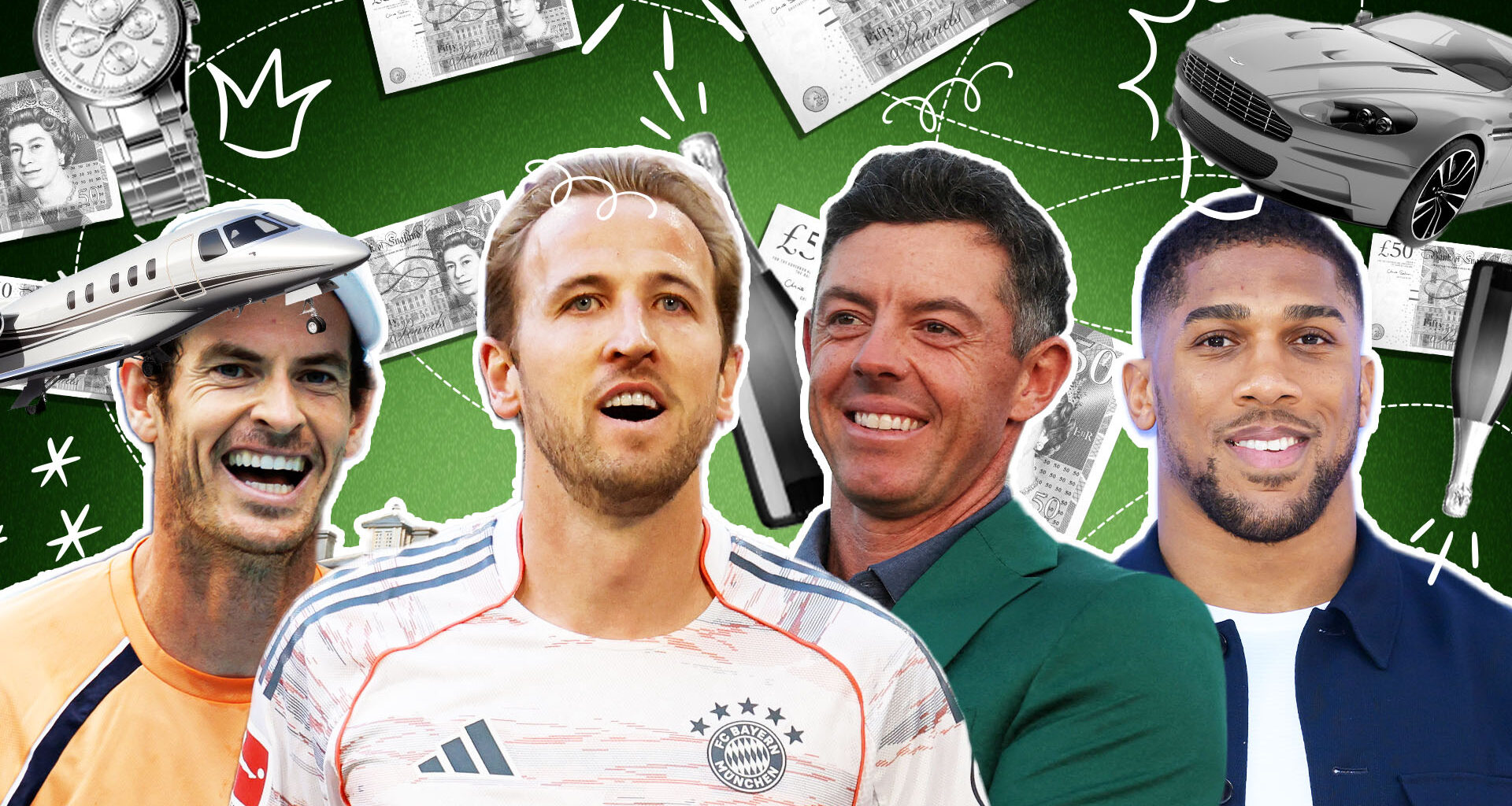 Rory McIlroy worth £260m after Masters triumph as Sunday Times Rich List sees golf icon take top spot of sports stars