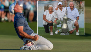 'We were a mess' - Rory McIlroy opens up for the first time on emotional reunion with parents following Masters win
