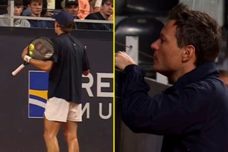De Minaur was not happy with what was said