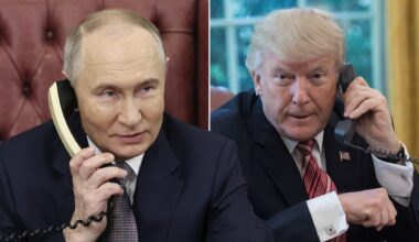 Trump says Russia and Ukraine will 'immediately' begin ceasefire talks after two-hour call with Putin - London Evening Standard