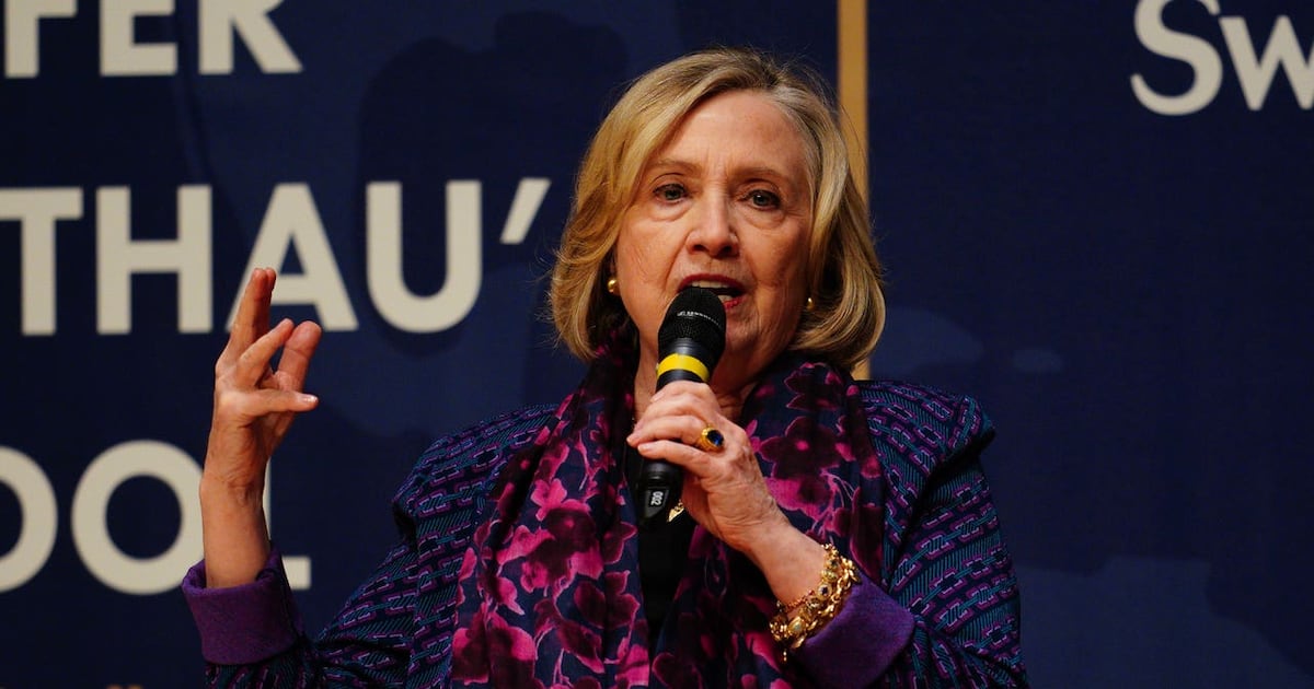 Hillary Clinton backs Alliance’s charity lottery bill for Northern Ireland – The Irish News
