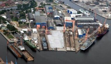German shipyard