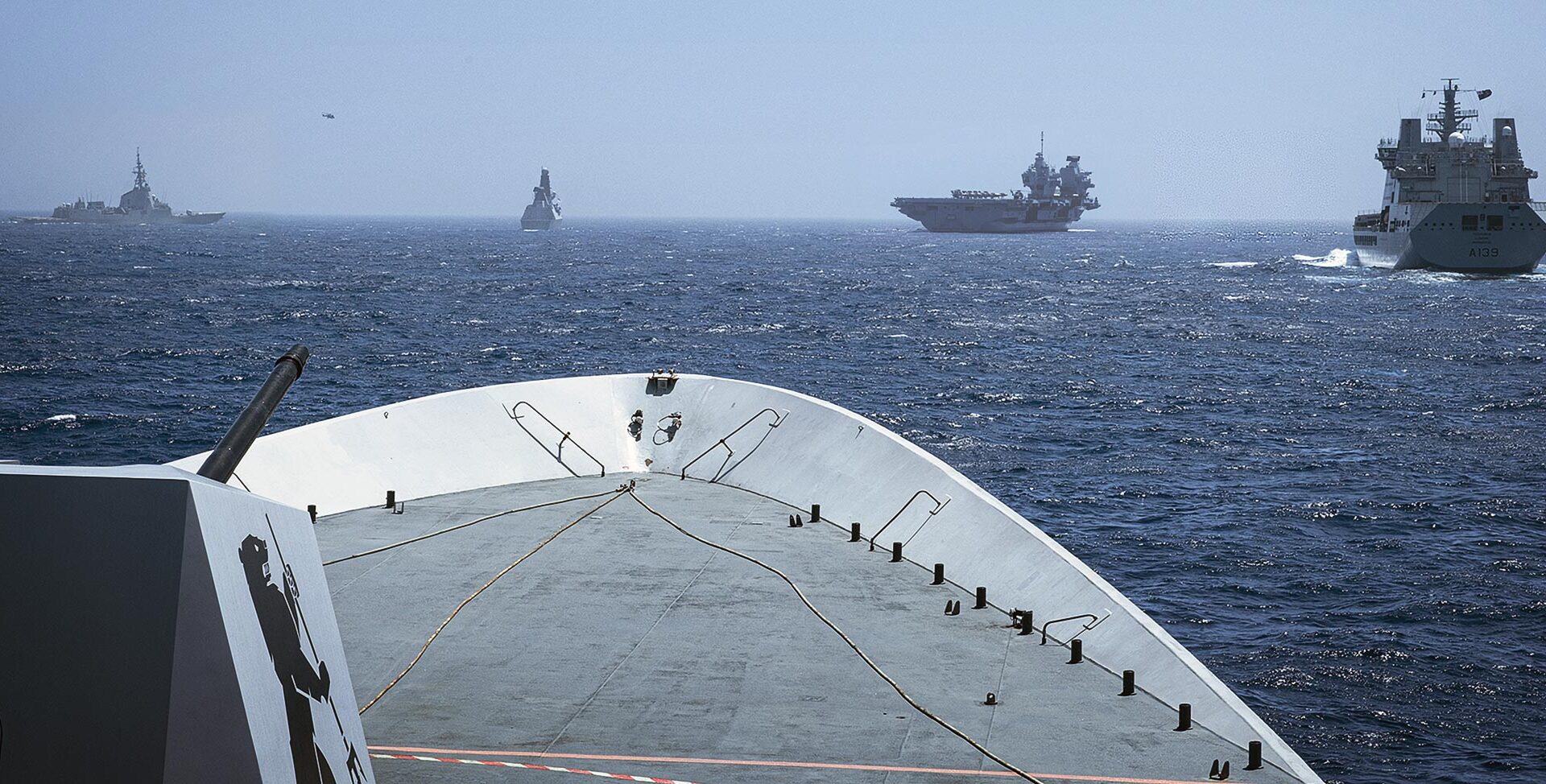UK carrier strike group begins multi-national exercise Med Strike