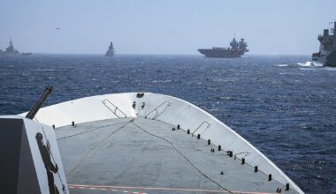 UK carrier strike group begins multi-national exercise Med Strike