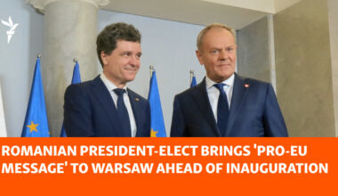 Romanian President-Elect Brings 'Pro-EU Message' To Warsaw Ahead Of Inauguration