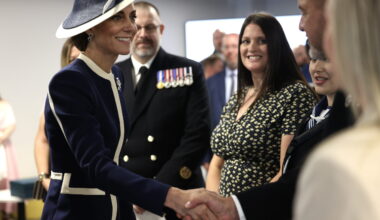 The Duchess of Rothesay says it's a "proud moment for Glasgow" as she names the HMS Glasgow