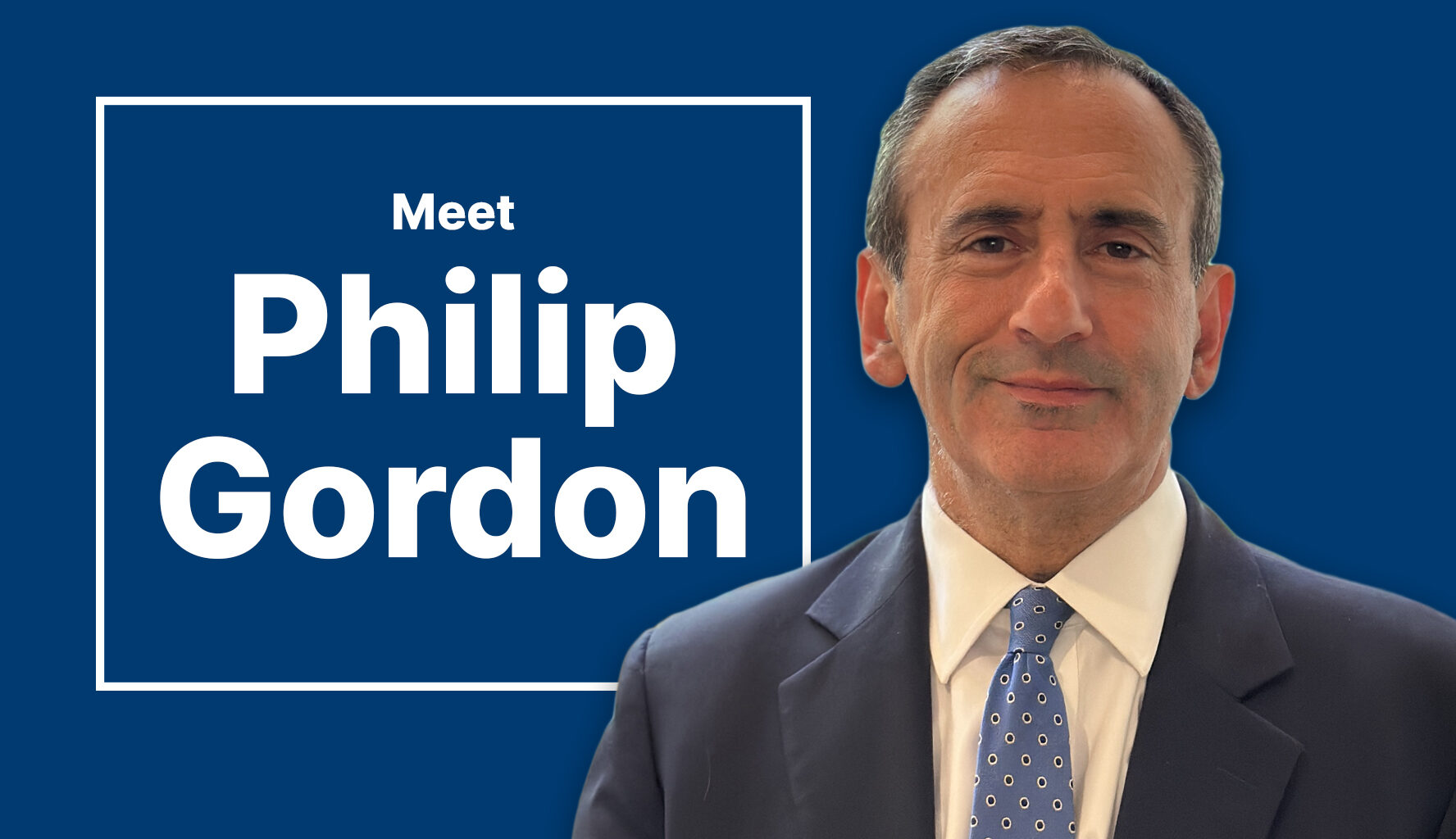 Welcoming Philip H. Gordon back to Brookings