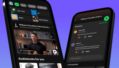 Spotify on mobile phones