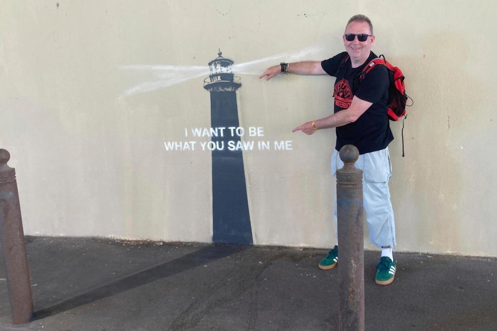 Hunt for Banksy's lighthouse artwork leads to south of France