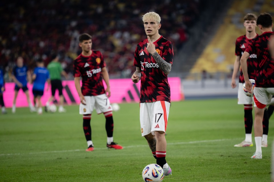 The Asian tour may mark Garnacho's final appearances for United