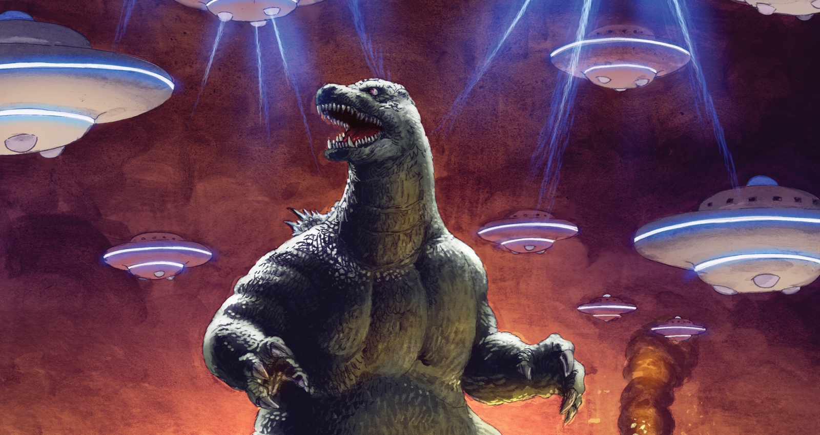 Godzilla: Here There Be Aliens #1