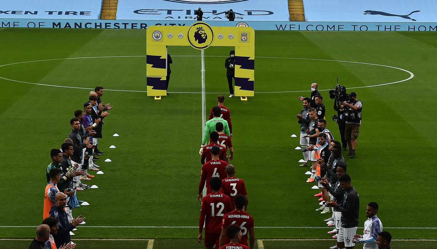 2019/20: Liverpool's first PL title success at an empty Etihad Stadium during the pandemic