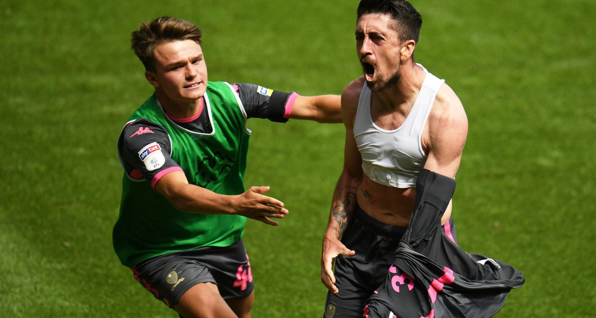 Pablo Hernandez matches Leeds United as promotion and league title secured in his first season as a manager