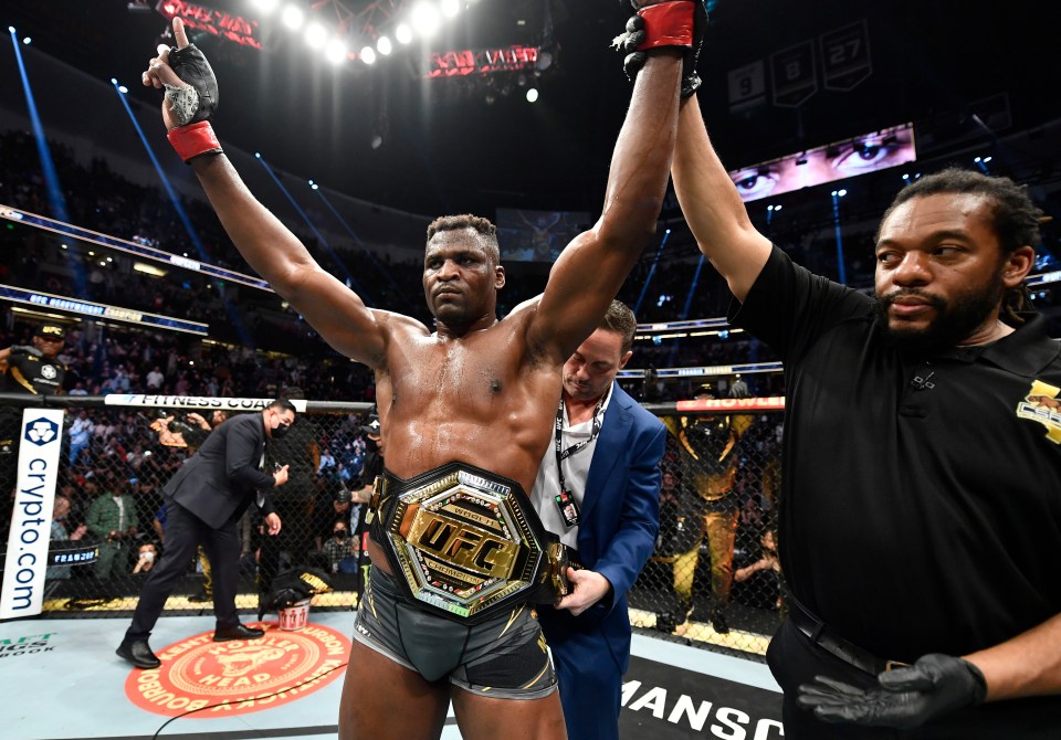 Ngannou is one of the best MMA heavyweights of all time
