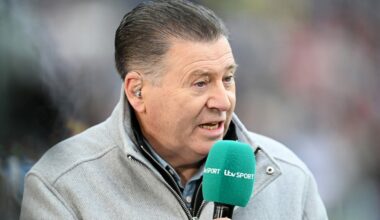 Chris Waddle looks on prior to the Emirates FA Cup Third Round match between Sunderland and Newcastle United at Stadium of Light on January 06, 202...