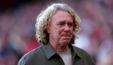 Former Nottingham Forest footballer Tony Woodcock during the Premier League match between Nottingham Forest FC and Fulham FC at City Ground on Sept...