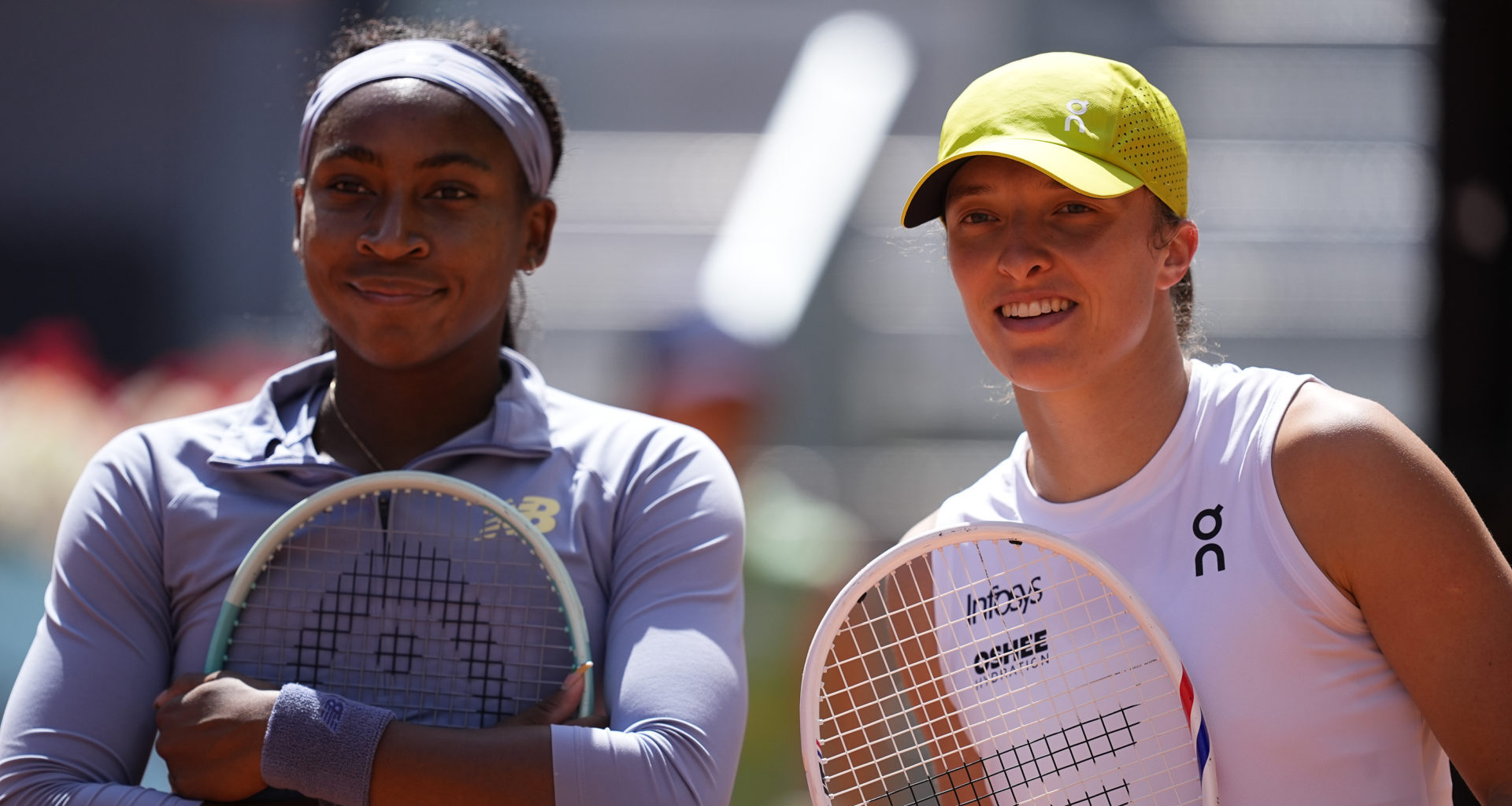 Coco Gauff shares what she thinks will happen if she plays against Iga Swiatek at the French Open next month