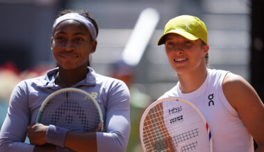Coco Gauff shares what she thinks will happen if she plays against Iga Swiatek at the French Open next month