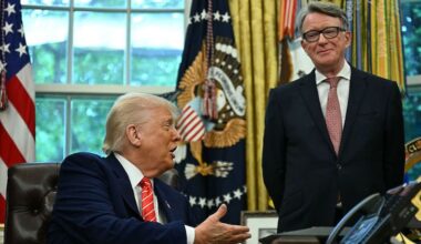 Trump and Peter Mandelson deal