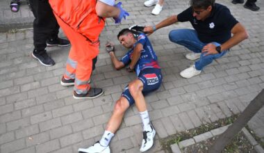 Mikel Landa Exits Giro with a Fractured Back, Ending GC Hopes