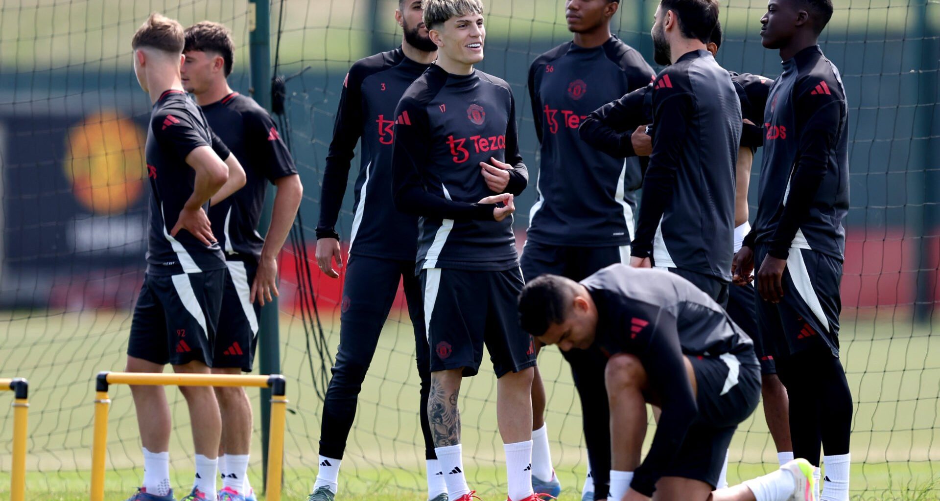 18-year-old Man Utd talent spotted in first team training for the first time ahead of Europa League final