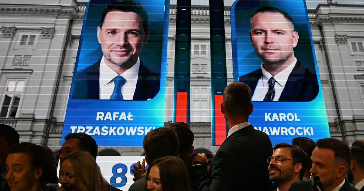 No knockout blows in Poland presidential debate – POLITICO