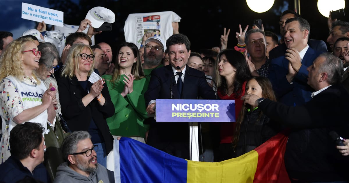 Tate bro tears and EU delight as Dan beats right-winger in Romania’s election – POLITICO