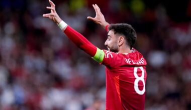 Bruno Fernandes' agent shares concerning 16-word message after Manchester United lose the Europa League final