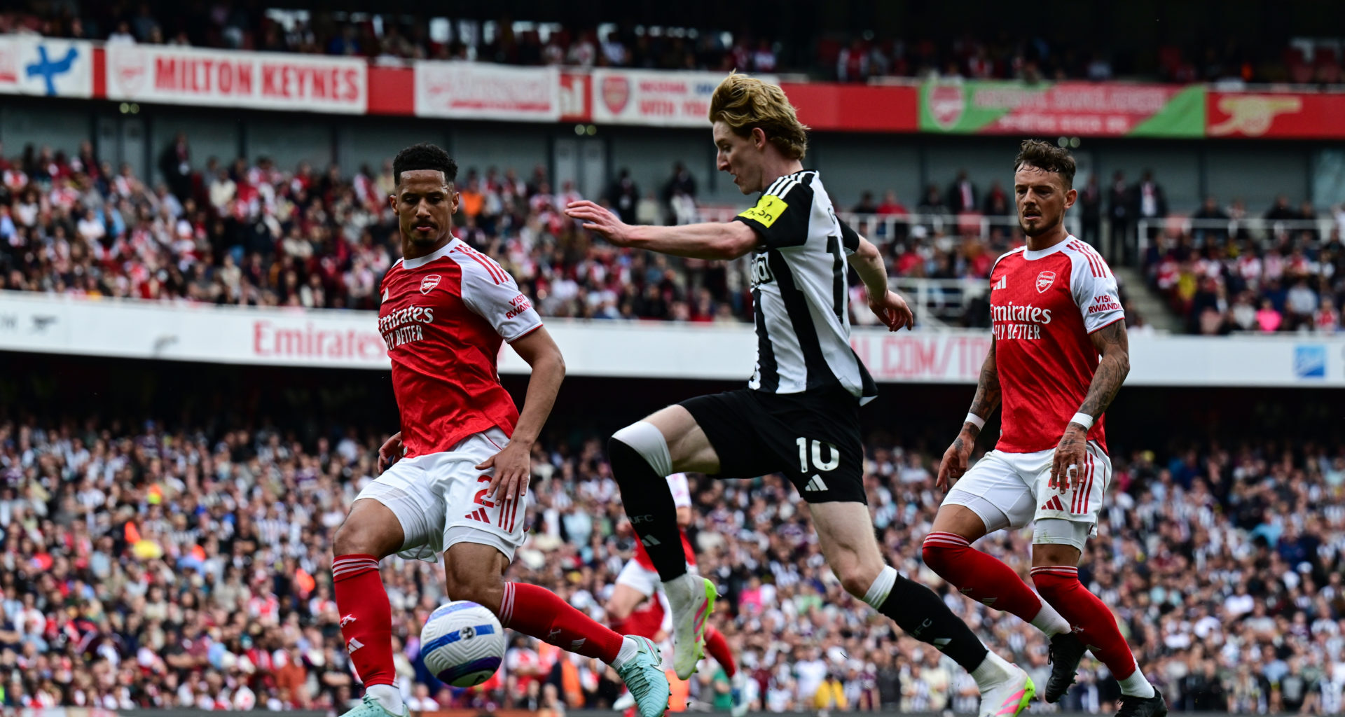 Anthony Gordon was furious with £39m Toon teammate during Newcastle United's loss to Arsenal