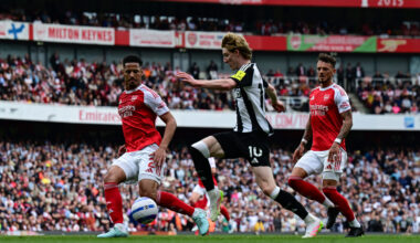 Anthony Gordon was furious with £39m Toon teammate during Newcastle United's loss to Arsenal