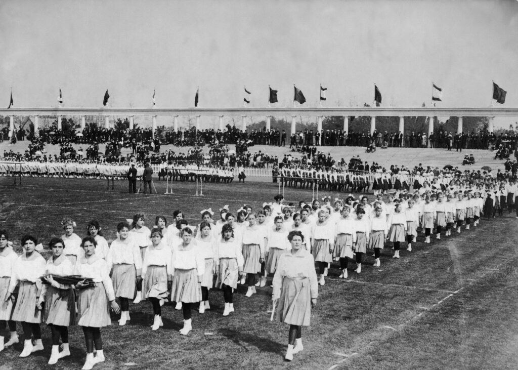 1920 Antwerp Olympics opening ceremony