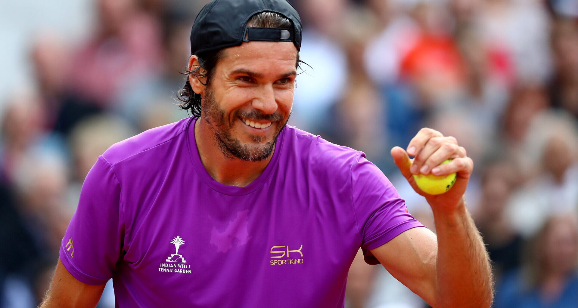 He is the former world number two whose last ever win on the ATP Tour came against Roger Federer on grass 