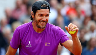 He is the former world number two whose last ever win on the ATP Tour came against Roger Federer on grass 