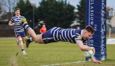 Tickets are still available for Glasgow Accies' match against Barbarians at New Anniesland tomorrow [Saturday] afternoon. Image: Franz Stücker