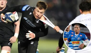 Lions star Huw Jones out of Glasgow Warriors' URC clash Stormers : Planet Rugby