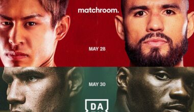 Matchroom announces four summer events