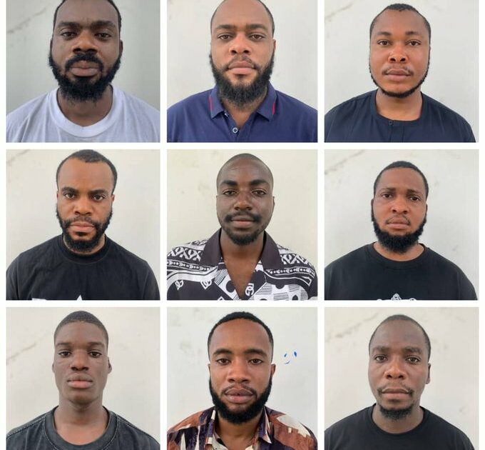 Nine men bag jail time for internet fraud in Akwa-ibom