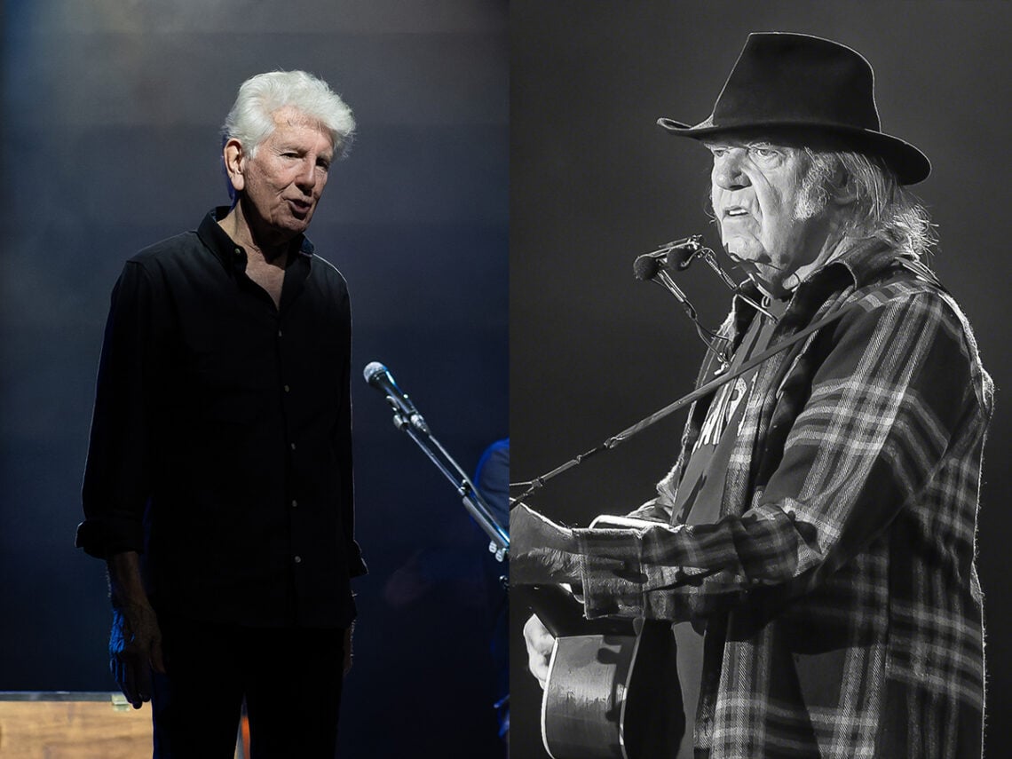 Graham Nash - Neil Young - Split - 2025