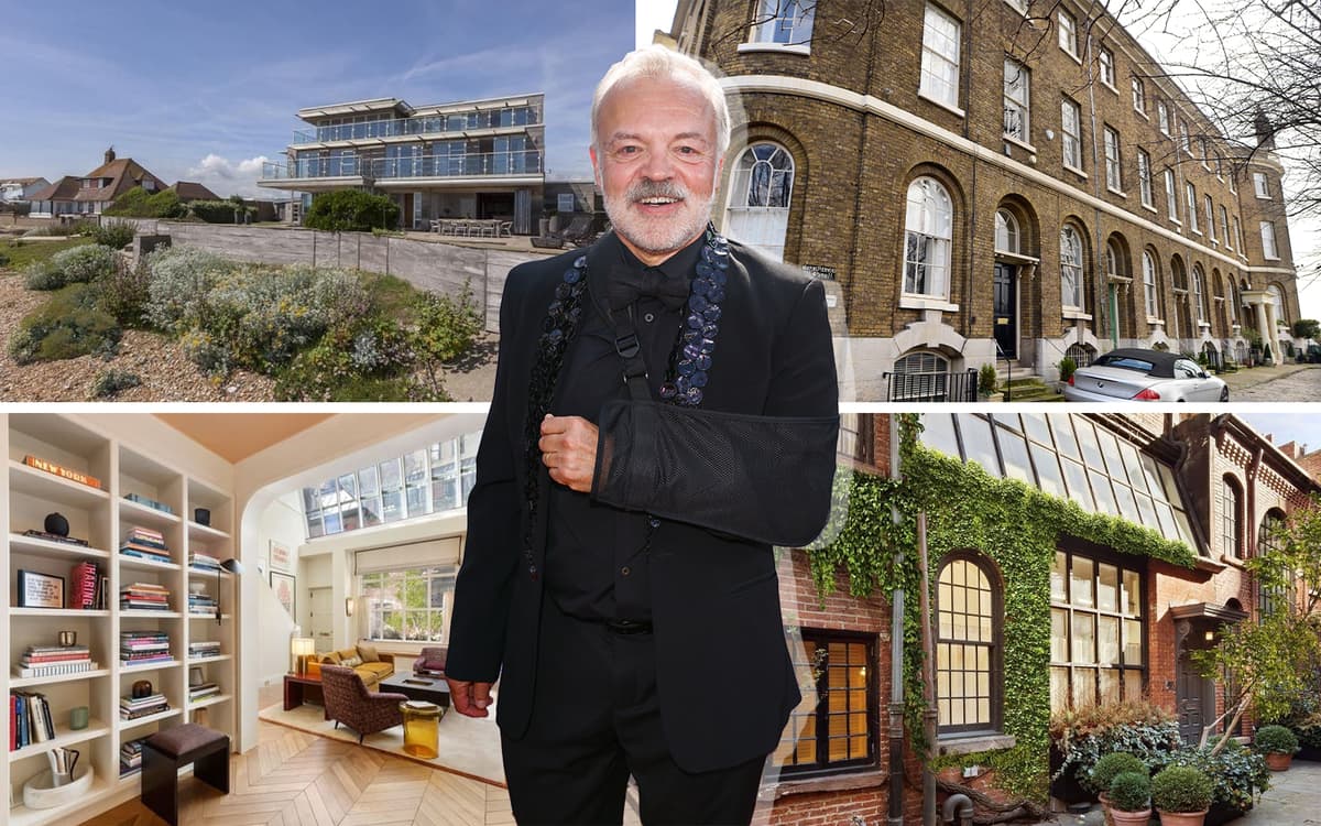 'A huge indulgence': Eurovision commentator and presenter Graham Norton's extraordinary property portfolio