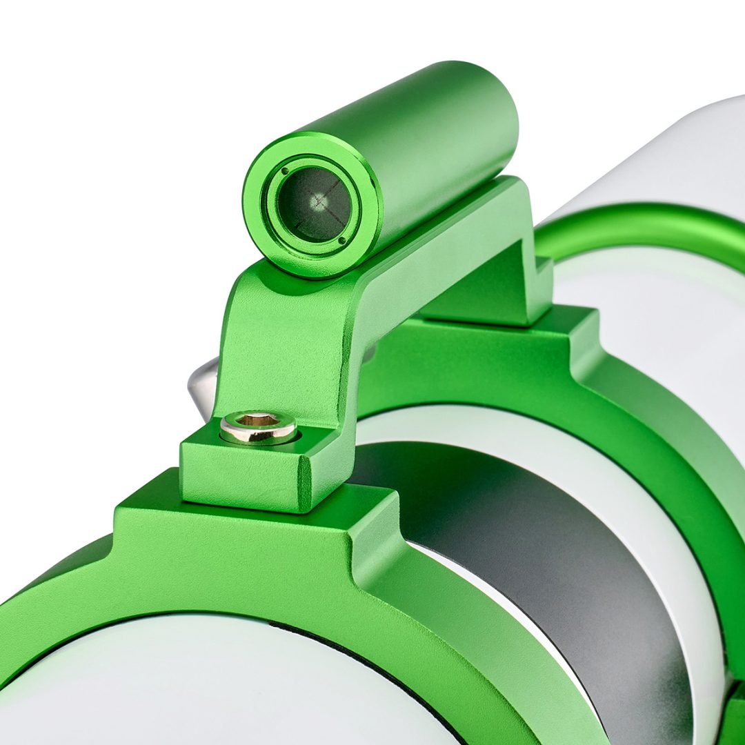 It comes with an integrated solar finder